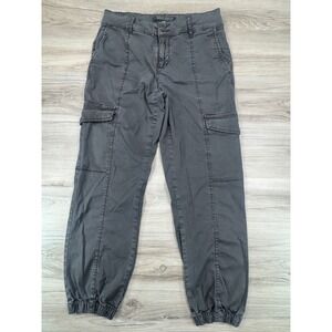 Sanctuary Gray Utility Cargo Jogger Pants 25 Gorpcore Streetwear Soft Workwear